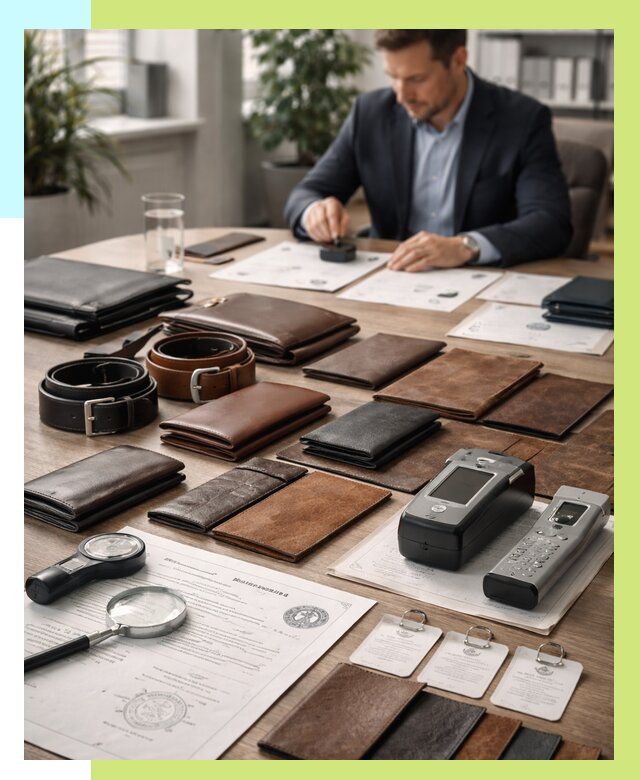 Сертификация кожаных изделий в Волгограде от 12469 р. | Алешин-Влг