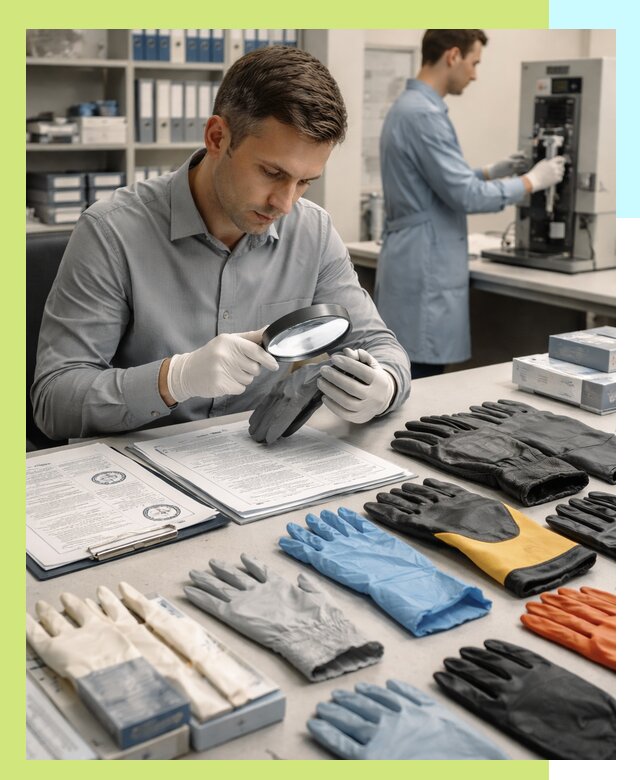 Сертификация перчаток и средств защиты продукции в Волгограде