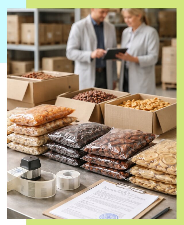 Сертификация сухофруктов в Волгограде от 12469 р. | Алешин-Влг под ключ