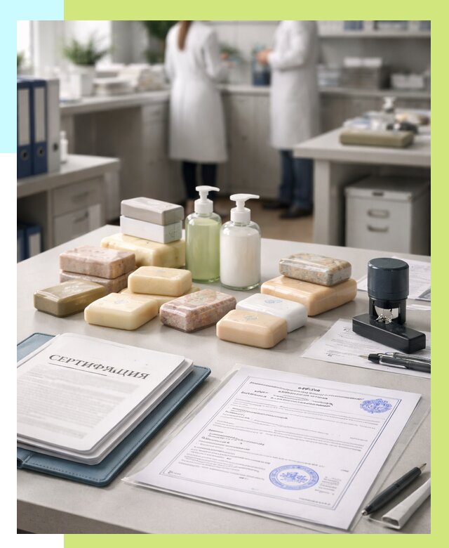 Сертификация мыла и сертификат на мыло в Волгограде от 12469 | Алешин-Влг