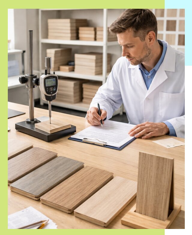 Сертификация ламината с испытаниями и оформлением документов в Волгограде