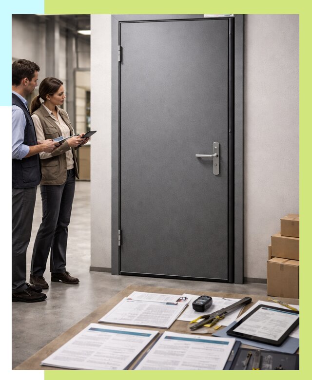 Сертификация противопожарных дверей в Волгограде от 9352 р. | Алешин-Влг