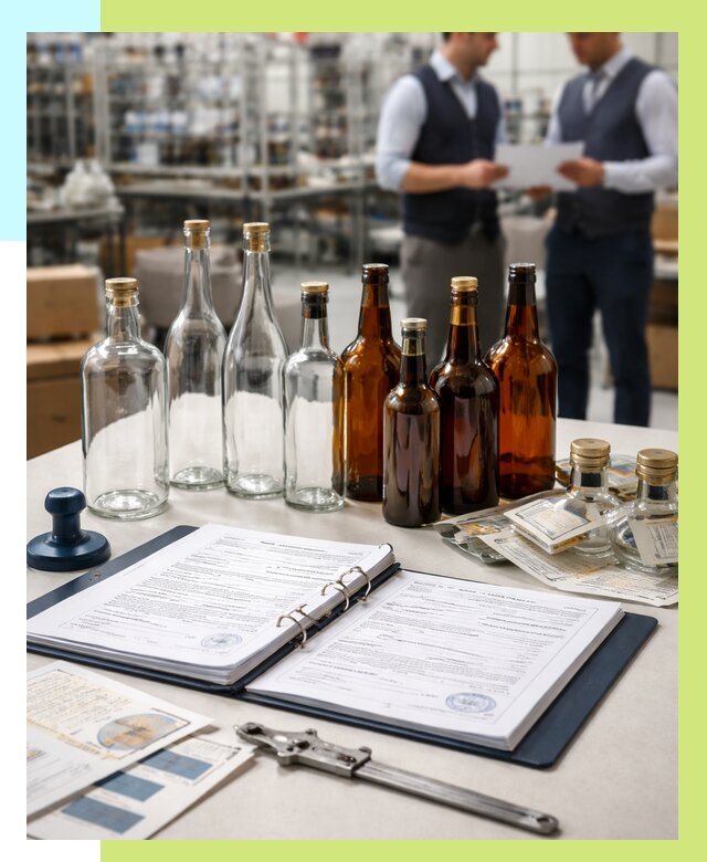 Сертификация стеклянных бутылок в Волгограде от 25978 р. | Алешин-Влг