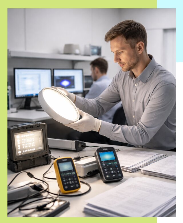 Сертификация светильников в Волгограде: испытания и оформление