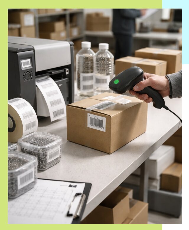 Штрихкодирование продукции и маркировка для продажи в Волгограде