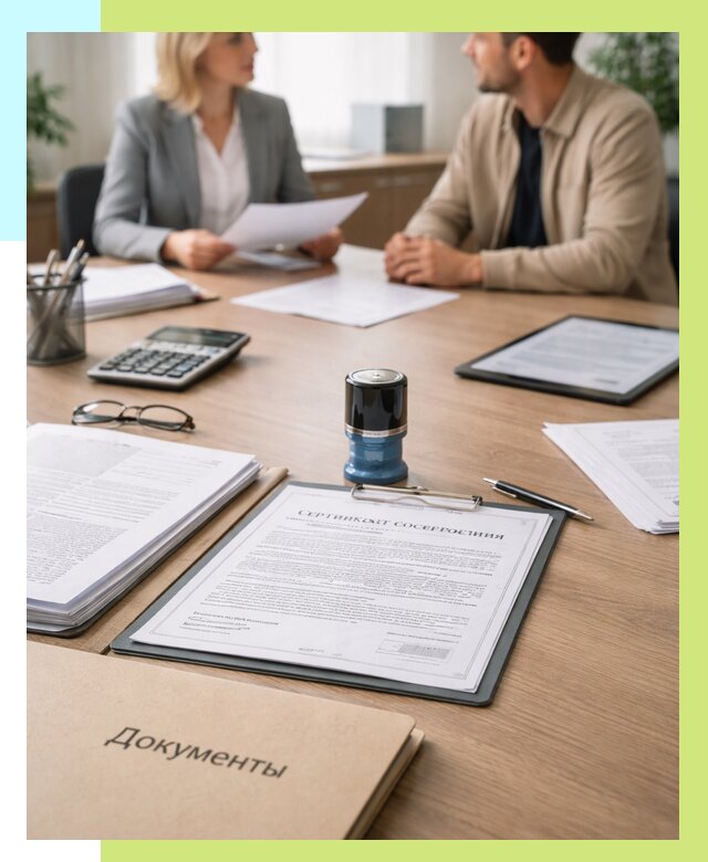 Сертификат соответствия на продукцию в Волгограде от 15587 р.|Алешин-Влг