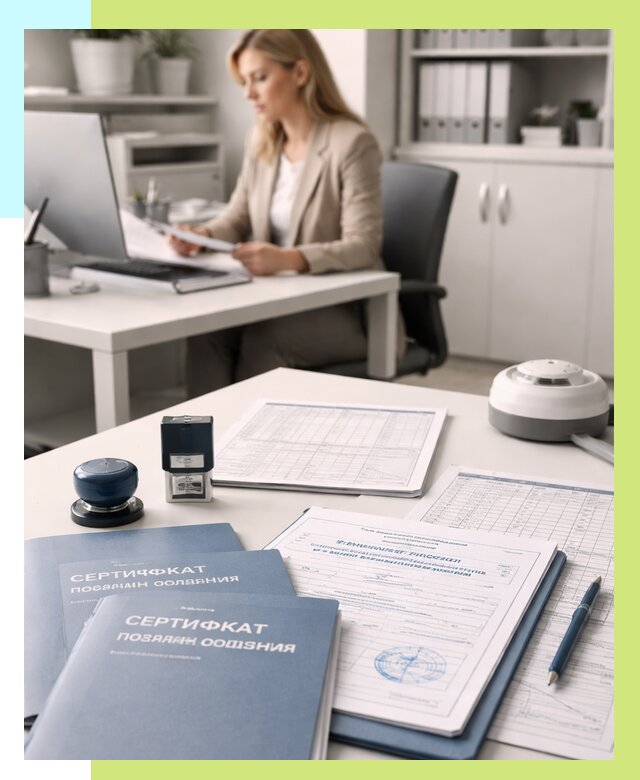 Сертификаты пожарной безопасности в Волгограде от 15587 р. | Алешин-Влг