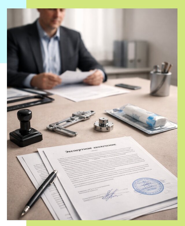 Экспертное заключение на продукцию в Волгограде от 8832 р. | Алешин-Влг