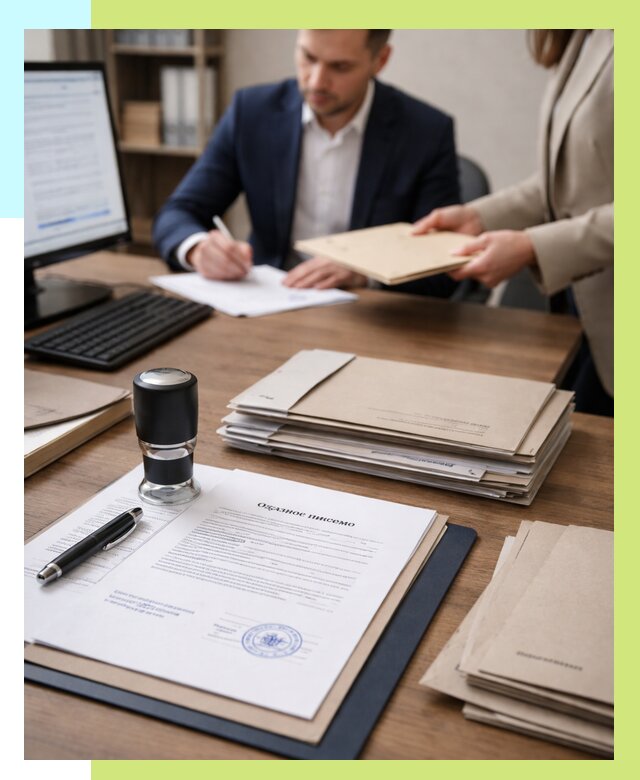 Отказное письмо для таможни в Волгограде от 3117 р, Алешин-Влг