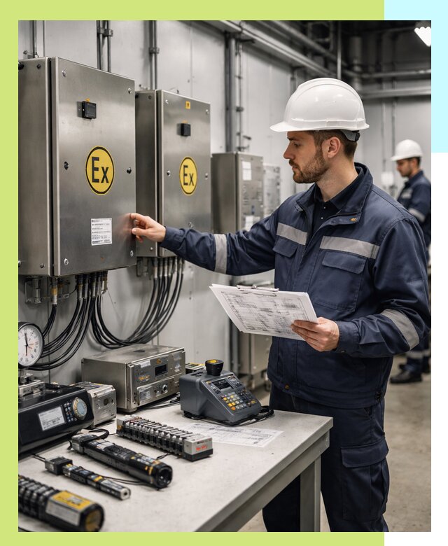 Сертификат взрывозащиты промышленного оборудования в Волгограде