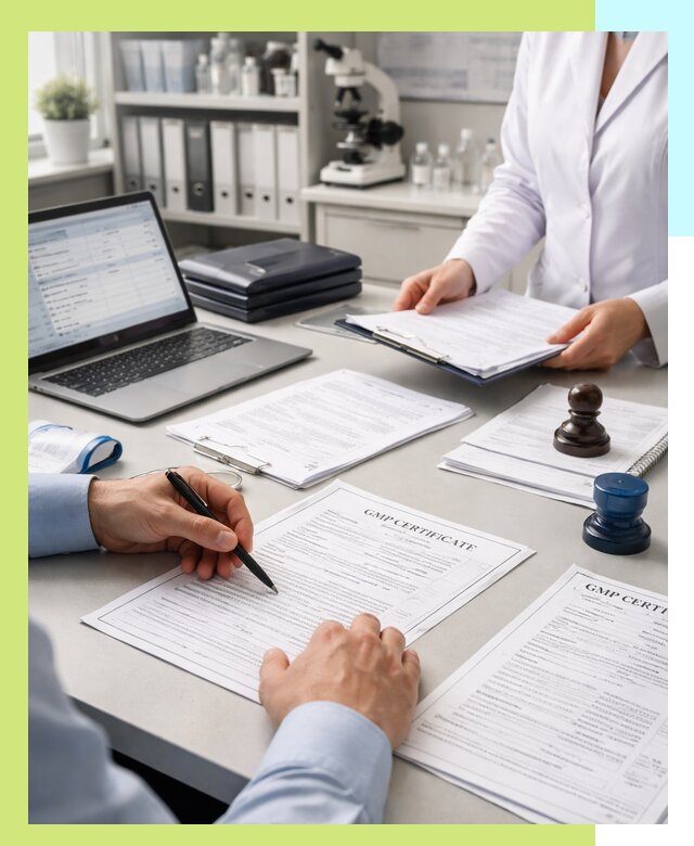 Оформление сертификата GMP в Волгограде для фармпроизводства