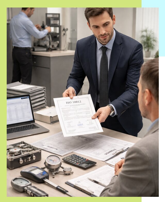 Выдача сертификата ISO 10012 по требованиям метрологии в Волгограде
